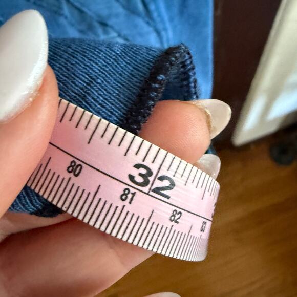 PARSLEY & SAGE | Blue Cotton Jersey Tunic Dress Artwear Art to wear | Large - Picture 7 of 7